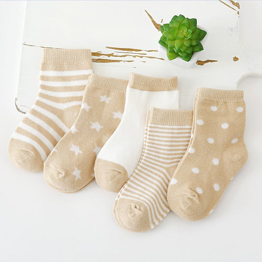 Boys And Girls Cotton Mid-tube Floor Socks - SARAH SOCKS