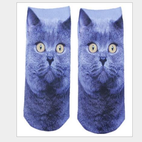 3D Printing Socks Flip Flops Cartoon Creative Socks Men And Women Couple Socks - SARAH SOCKS