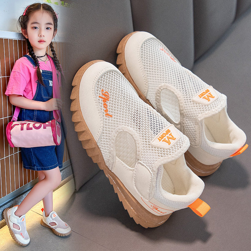 Breathable Single Mesh Boys' Sports Mesh Shoes - SARAH SOCKS