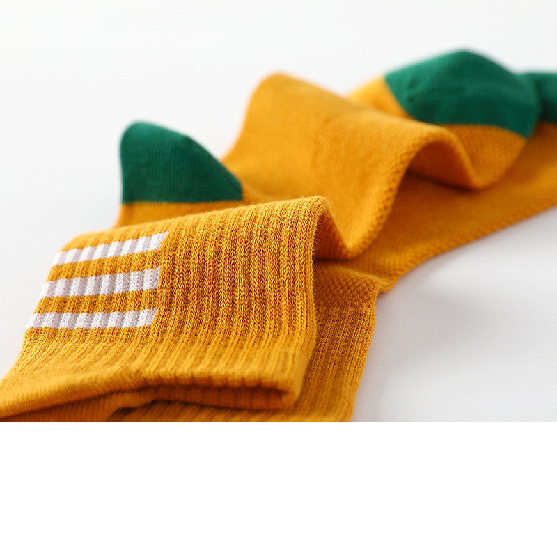 Student Socks Combed Cotton Socks Mid Tube Mesh - SARAH SOCKS